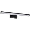 Sapho Kanlux Asten LED osvětlení zrcadla 8W 40 cm černá 26683