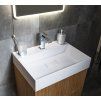 Gedy Lounge sklenka na postavení mléčné sklo chrom 549813