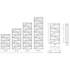 21443 koupelnovy radiator trick bila barva
