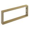 Sapho Podpěrná konzole 350 x 150 x 40 mm lakovaná ocel zlatá mat 1ks 30366