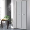 4244 7 sprchove dvere do niky dvoukridle 101 az 106 x 195 cm grape sklo pro stavebni otvor 101 az 106 cm sila skla 6 mm