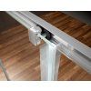 Bruckner Borg čtvercová sprchová zástěna 800 x 800 x 1950 mm čiré sklo 751.180.1