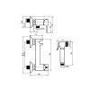 26599 baterie s bidetovou sprskou ultra 30 onyx new