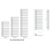 25644 koupelnovy radiator darvel cerna barva