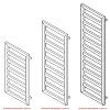 25263 koupelnovy radiator glasgow cerna barva