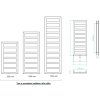 25622 koupelnovy radiator glasgow bila barva