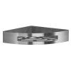 Gedy SMART rohová police do sprchy 210 x 45 x 210 mm nerez mat 247938