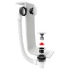 Polysan Vanová souprava bez napouštění click-clack délka 1200 mm zátka 72 mm černá mat 71858.21