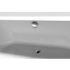 Polysan LEVANA obdélníková vana 170 x 80 x 39 cm bílá 71745