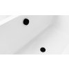 Polysan Vanová souprava bovden délka 1000 mm zátka 72 mm černá mat 71854.21