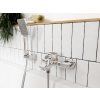 Novaservis Metalia 54 vanová baterie bez příslušenství 150 mm chrom 54021/1,0