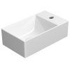 GSI KUBE X keramické umyvadlo 40 x 23 cm pravé/levé bílá ExtraGlaze 9484111