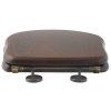 Kerasan RETRO WC sedátko Soft Close ořech/bronz 108640