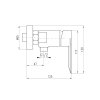 7891 3 7891 3 nil sprchova baterie cerna matna nl181 5cmat rav slezak