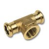 Sanha Purapress 8130G T-kus vnitřní závit lisovací Cu voda 22x3/4"x22 mm 181302234