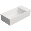 GSI Kube X umyvadlo 50 x 25 cm bez otvoru pro baterii bez přepadu keramické bílá mat 9486009