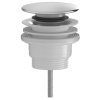 Bruckner umyvadlová výpust 5/4 click-clack velká zátka 4-45 mm plast nerez 151.308.1