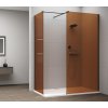 Polysan Kazuko sprchová vanička 150 x 90 cm litý mramor bílá 40344