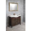 Aqualine Zara koupelnové umyvadlo 99,5 x 46,5 cm s otvorem pro baterii keramické bílá 10100