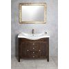 Aqualine Zara koupelnové umyvadlo 99,5 x 46,5 cm s otvorem pro baterii keramické bílá 10100