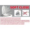 Kerasan Retro wc sedátko Soft Close duroplast černá mat 108831