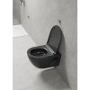 GSI Pura Eco závěsná wc mísa Swirlflush 36x55cm keramika černá mat 880726