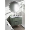 Sapho Slim keramické umyvadlo 80 x 46 cm nábytkové s otvorem pro baterii bílá 1601-80