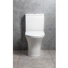 Bruckner Leon wc kombi mísa s nádržkou Rimless spodní zadní odpad keramika bílá 201.437.4