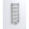 Bruckner Albrecht otopné těleso 400 x 930 mm středové připojení chrom 600.111.1