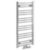 Bruckner Albrecht otopné těleso 400 x 930 mm středové připojení chrom 600.111.1