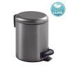 Gedy Potty odpadkový koš 5l Soft Close šedá 330981