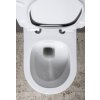 Bruckner LUNA závěsná WC mísa 35,5 x 49 cm Vortex Rimless bílá 201.331.4