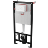 Alcaplast AM101/1120 Sádromodul komplet do sádrokartonu se závěsným WC RIMLESS Sapho AVVA 100315 s integrovanou baterií a bidetovou sprškou