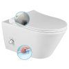 Geberit Kombifix Eco 110.302.00.5 komplet k zazdění se závěsným WC RIMLESS Sapho AVVA 100315 s integrovanou baterií a bidetovou sprškou