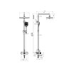 28614 sprchovy a vanovy set set venetoeasy push 10 chrom