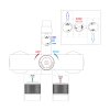 28613 sprchovy a vanovy set set venetoeasy push 10 chrom