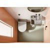 GSI Pura závěsná wc mísa 36 x 50 cm Swirlflush keramika béžová 881608