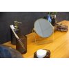 Ridder Summer kosmetické zrcátko na postavení 160 mm oboustranné zlatá 03009024