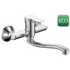 Bruckner Baron Eco dřezová baterie nástěnná 3,8 l/min 150 mm chrom 612.015.11