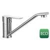 Bruckner Baron Eco dřezová baterie stojánková 6 l/min otočné ramínko chrom 612.050.12