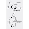 6022 sprchova baterie yuta y 12k