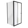 30622 sprchove dvere duo slide black