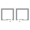 16208 sprchove dvere duo slide black