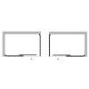 16207 sprchove dvere duo slide black