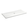 GSI Extra Flat obdélníková sprchová vanička 170 x 80 x 2 cm keramika bílá mat 46170809