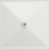 GSI Extra Flat čtvercová sprchová vanička 100 x 100 x 2 cm keramika bílá mat 46101009