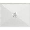 GSI Extra Flat obdélníková sprchová vanička 90 x 70 x 2 cm keramika bílá mat 46090709