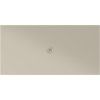 GSI Extra Flat obdélníková sprchová vanička 180 x 90 x 2 cm keramika creta mat béžová 46180908