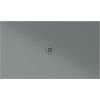 GSI Extra Flat obdélníková sprchová vanička 140 x 80 x 2 cm keramika agave mat zelená 46140804