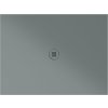 GSI Extra Flat obdélníková sprchová vanička 120 x 90 x 2 cm keramika agave mat zelená 46120904
